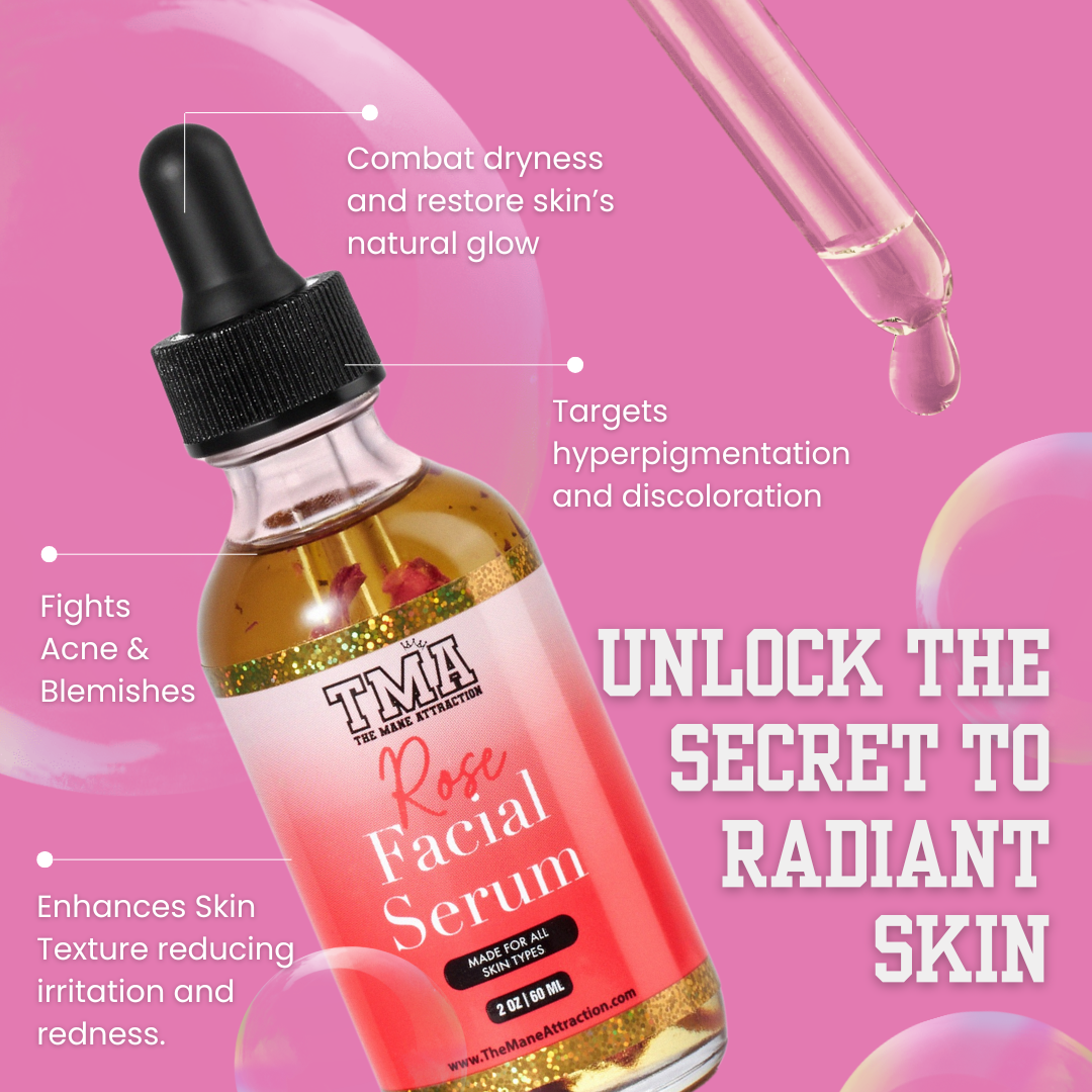 Rosé Facial Serum - The Mane Attraction