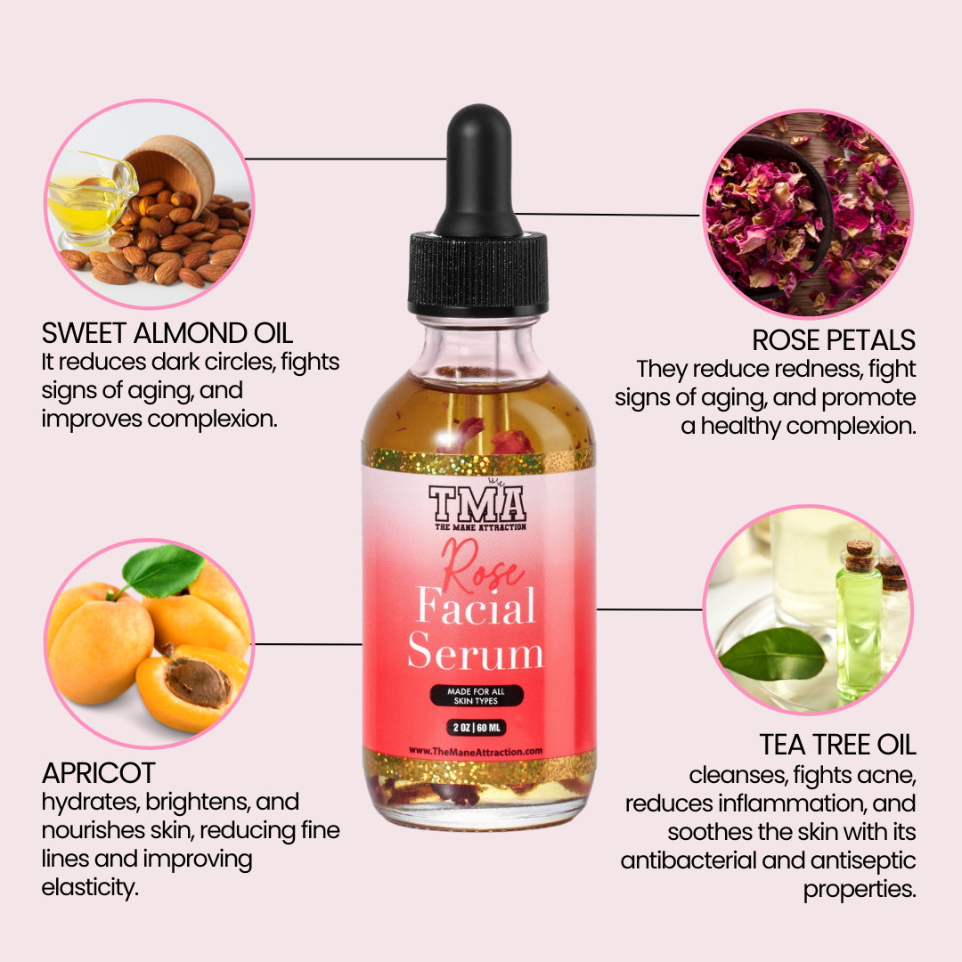 Rosé Facial Serum 3-In-1 Bundle - The Mane Attraction