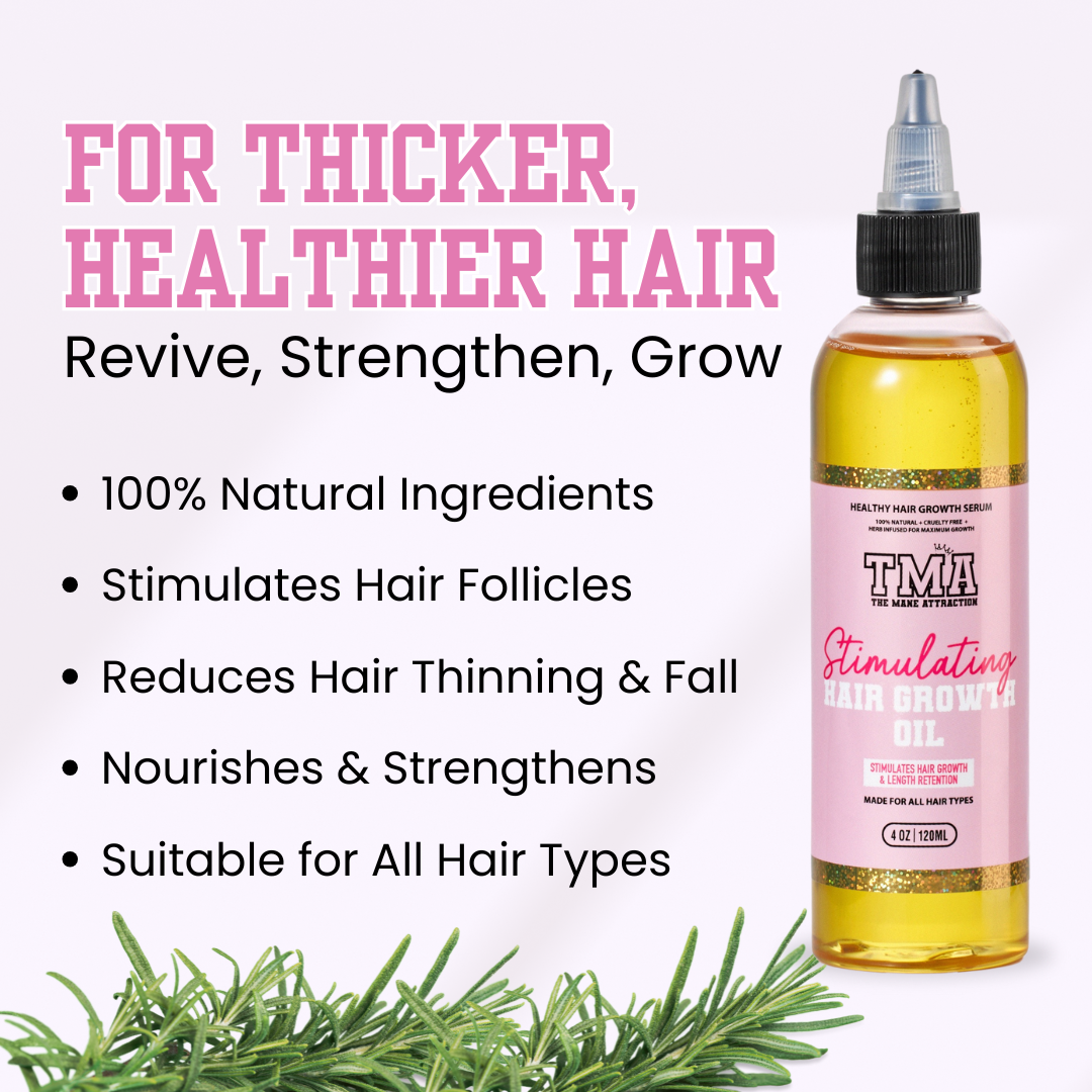 Jumbo Stimulating Hair Growth Oil 3-In-1 Bundle - The Mane Attraction