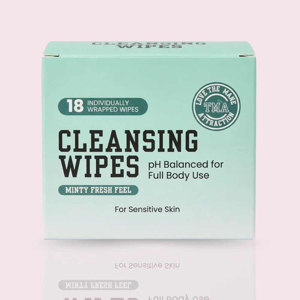 PH Balanced Feminine Cleansing Wipes - Minty Fresh Feel - The Mane Attraction