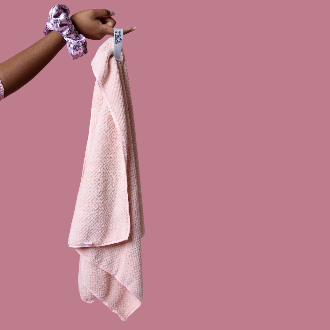 Microfiber Hair Towel & Turban - The Mane Attraction