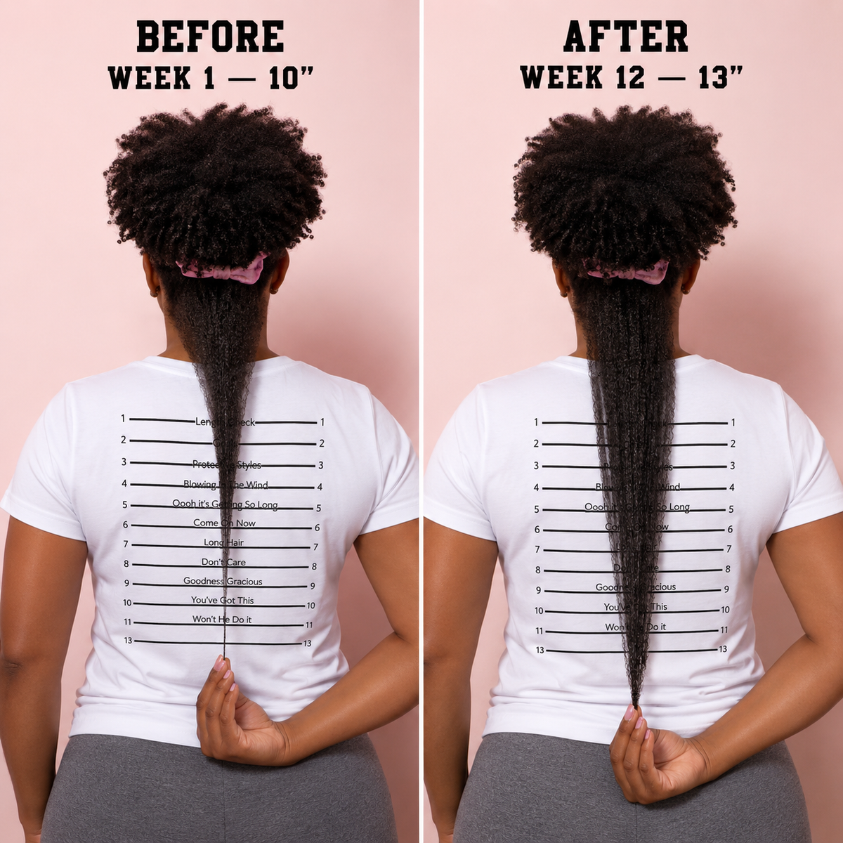 Length Check T-Shirt - The Mane Attraction