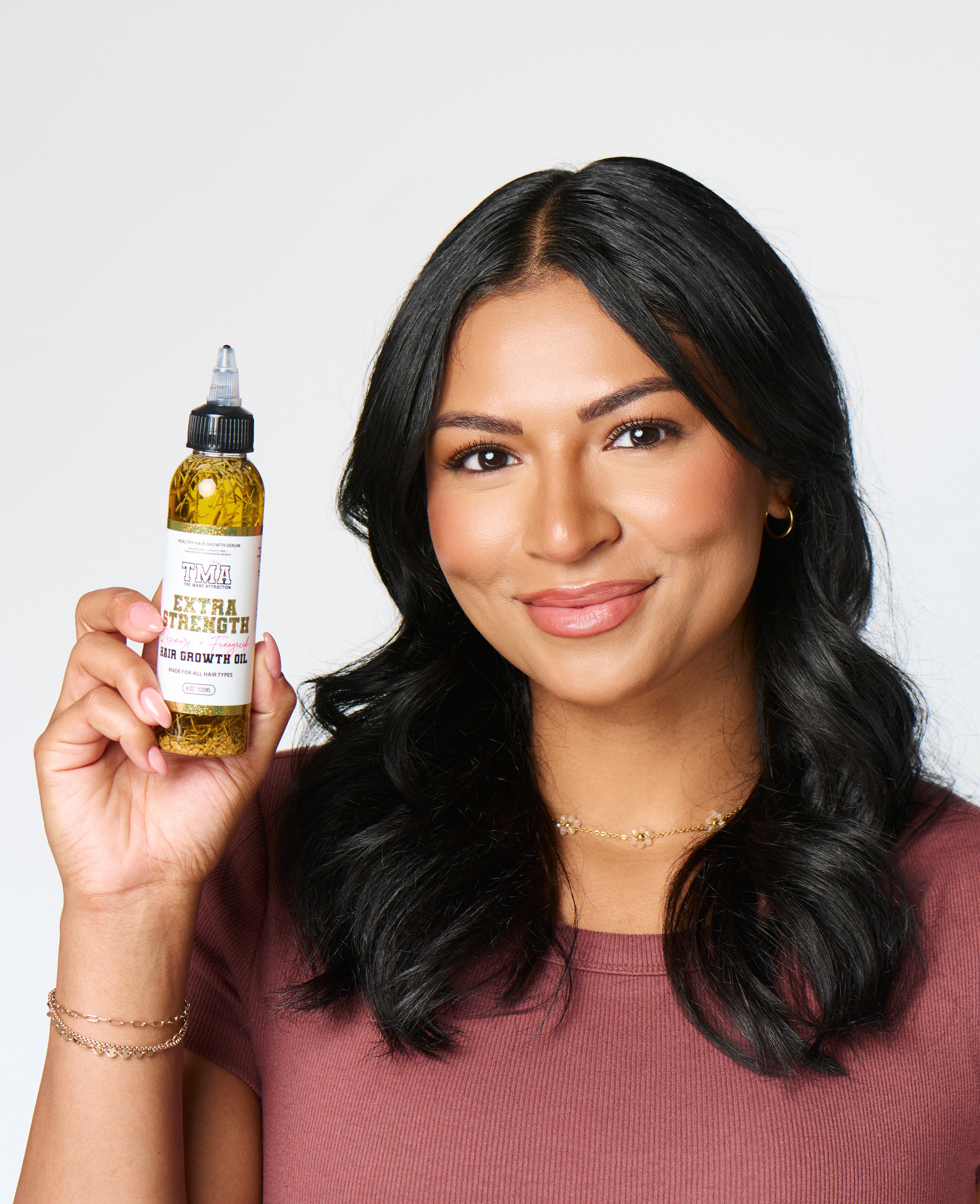 Jumbo Extra Strength Rosemary+Fenugreek Herbal Hair Growth Oil
