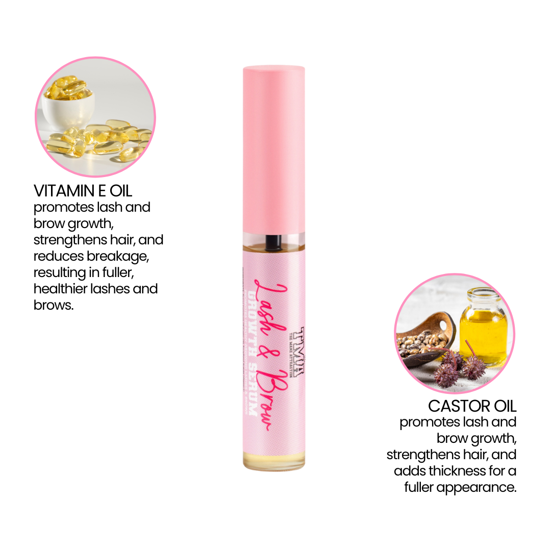 Lash & Brow Growth Serum - The Mane Attraction