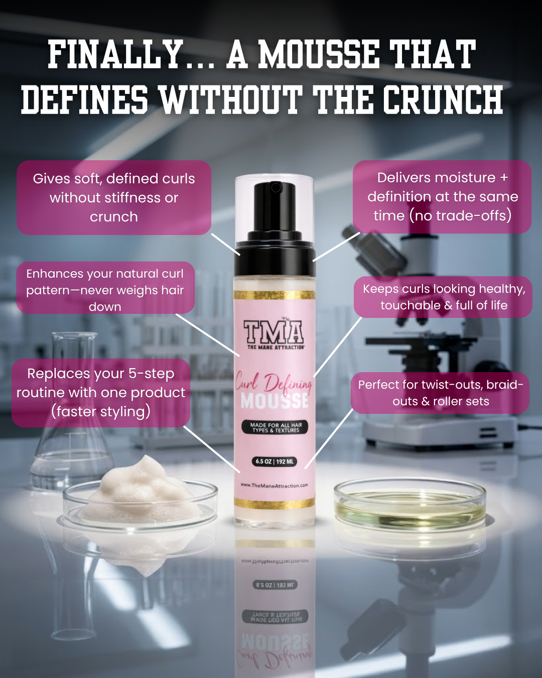 Curl Defining Mousse - The Mane Attraction