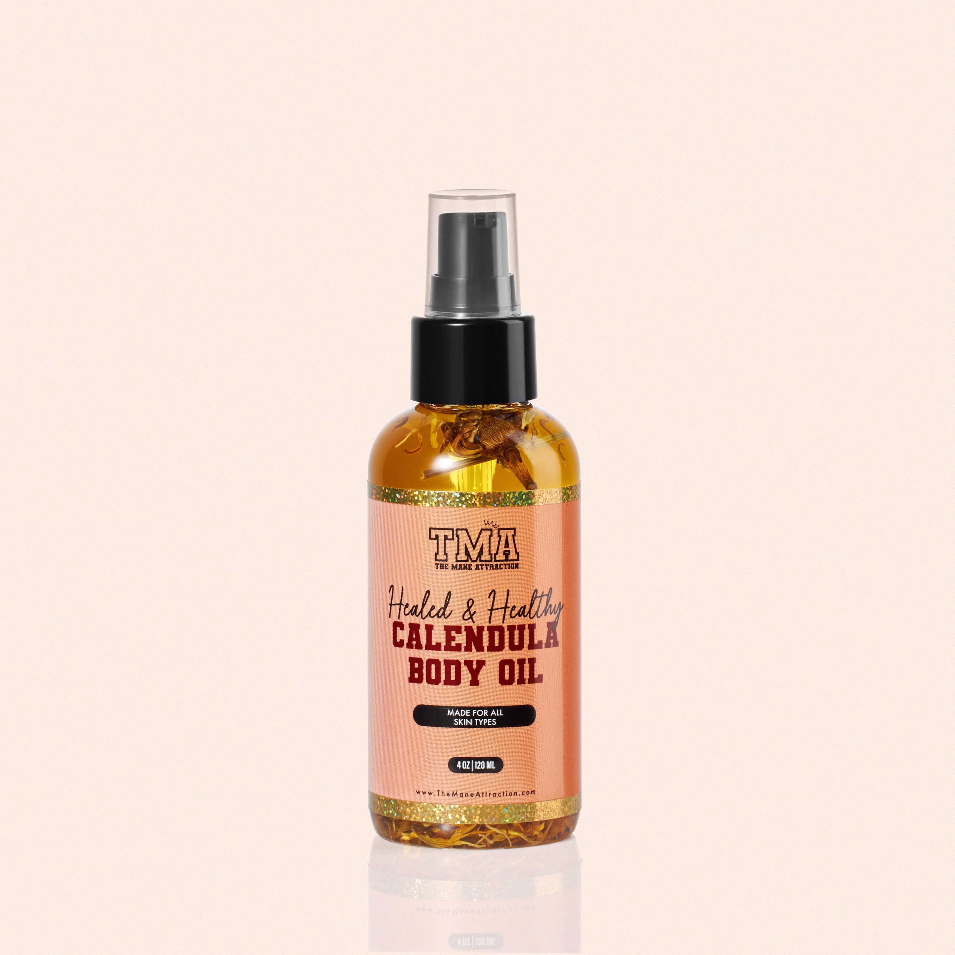 Healed & Healthy Calendula Body Oil - The Mane Attraction