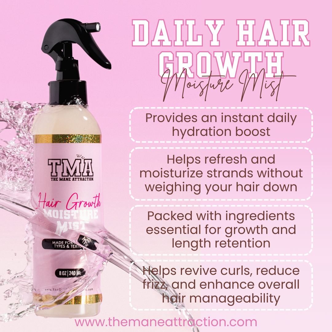 Daily Hair Growth Moisture Mist - The Mane Attraction