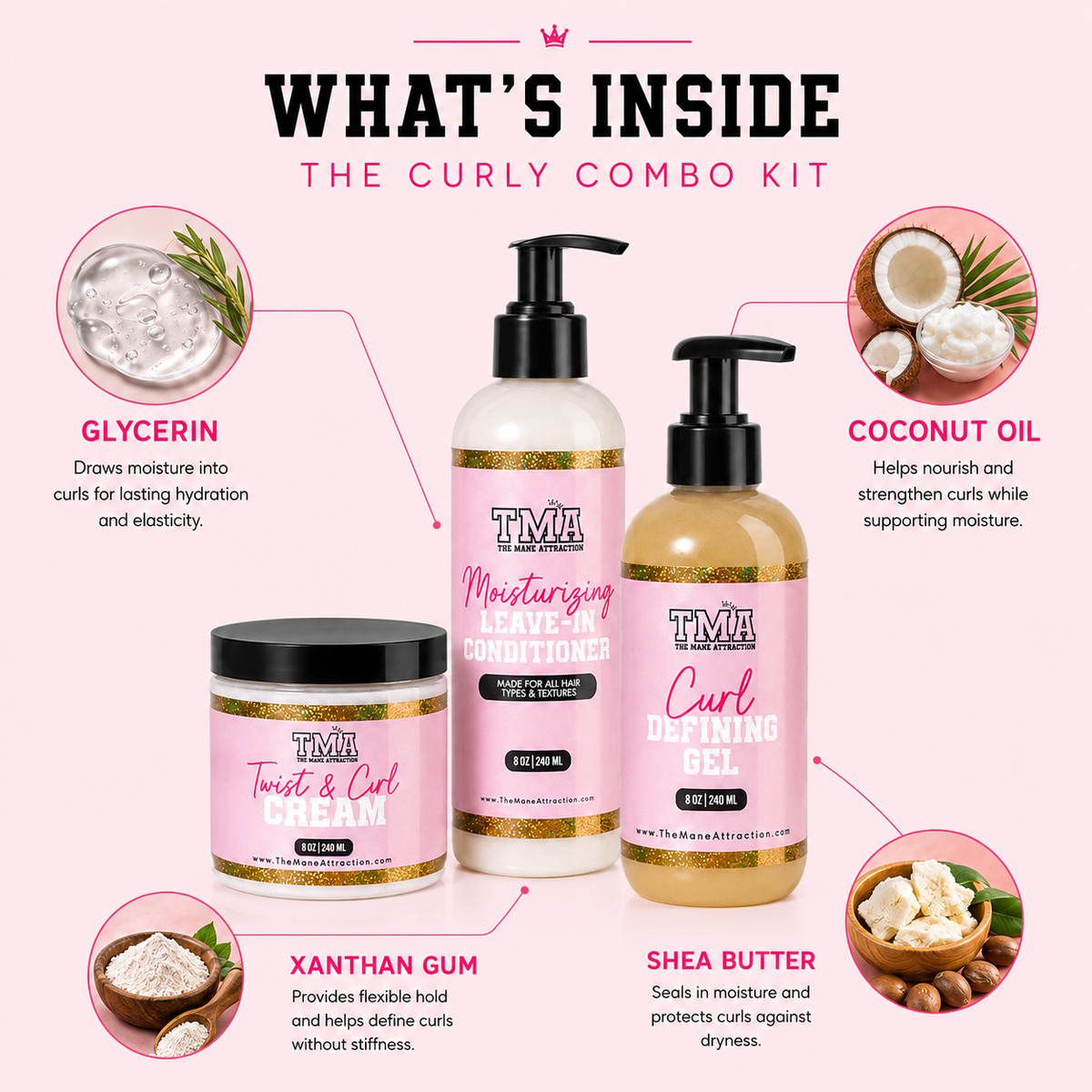Curly Combo Kit - The Mane Attraction