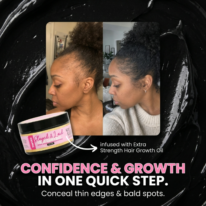 Tinted Slayed & Laid Edge Control- Strong Hold - The Mane Attraction