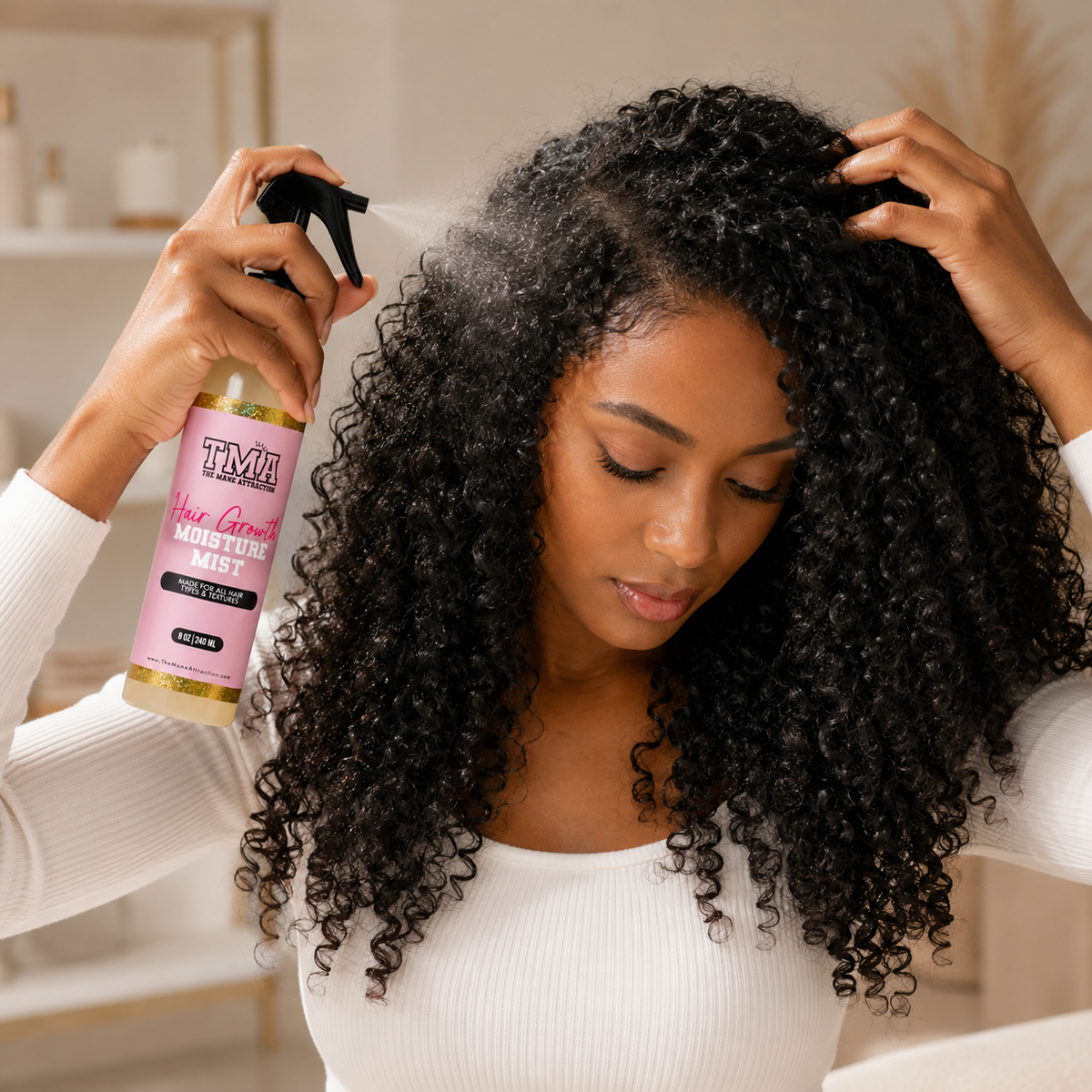 Daily Hair Growth Moisture Mist - The Mane Attraction