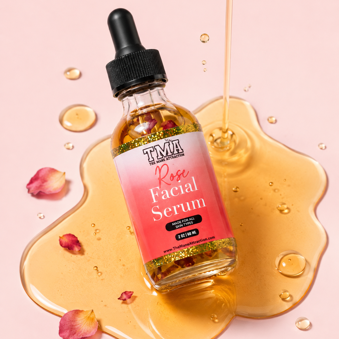 Rosé Facial Serum - The Mane Attraction