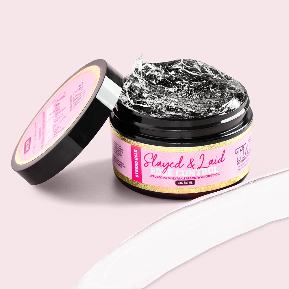 Slayed & Laid Edge Control- Strong Hold - The Mane Attraction