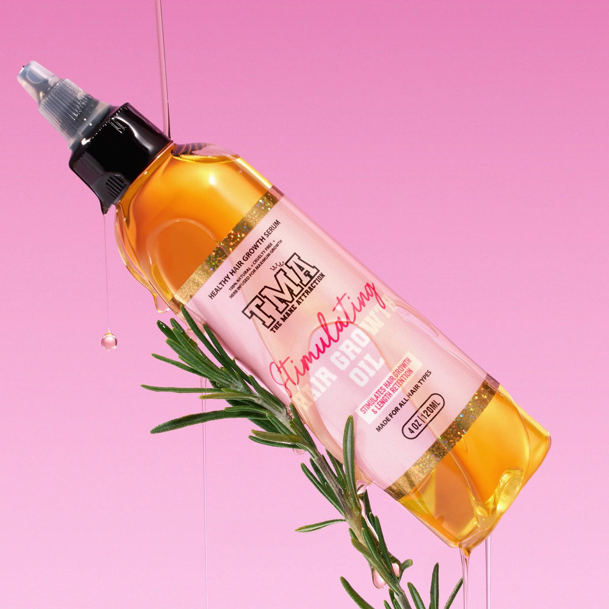 Jumbo Stimulating Hair Growth Oil - The Mane Attraction