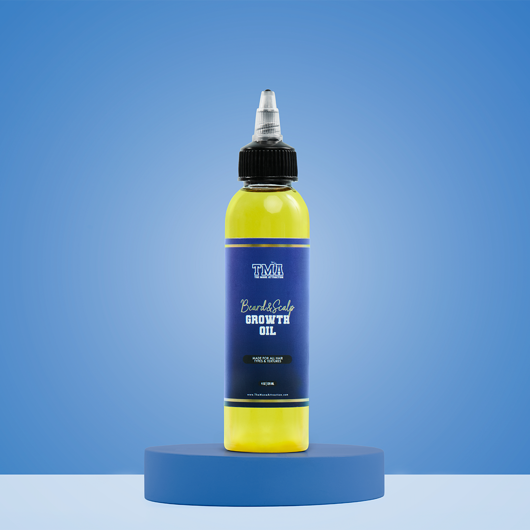 Jumbo Beard & Scalp Stimulating Growth Oil - The Mane Attraction