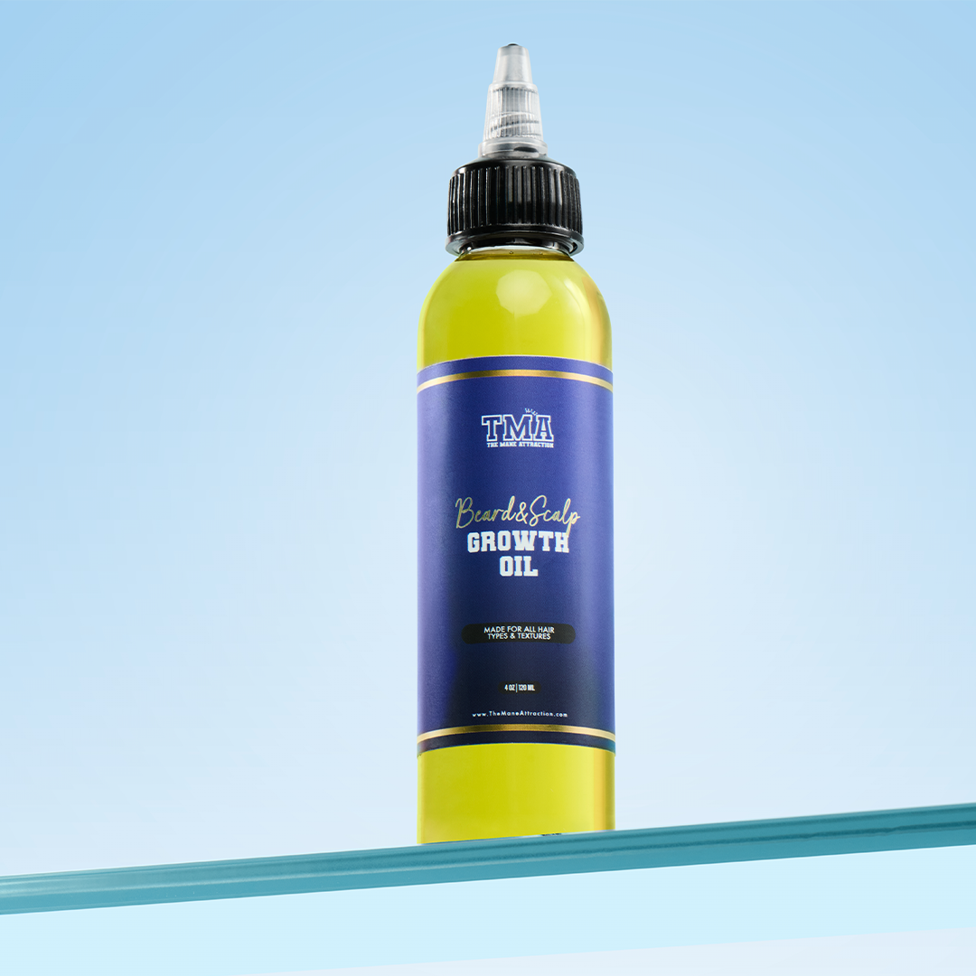 Jumbo Beard & Scalp Stimulating Growth Oil - The Mane Attraction