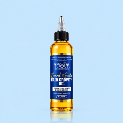 Jumbo Beard & Scalp Stimulating Growth Oil - The Mane Attraction
