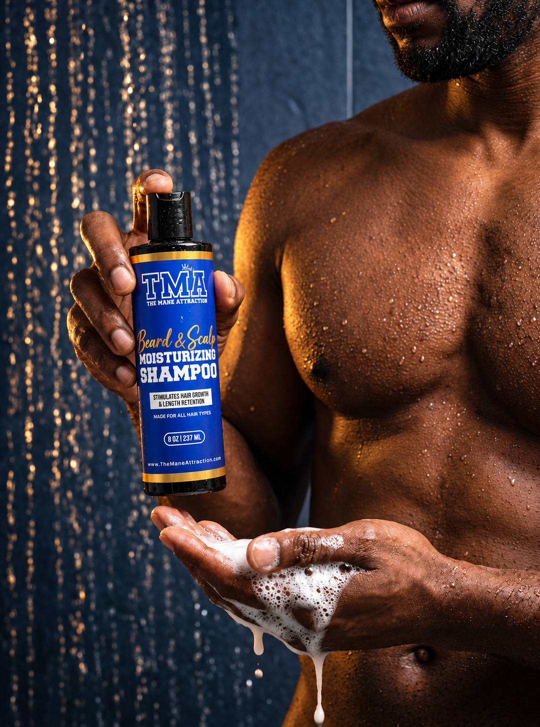 Beard & Scalp Shampoo & Conditioner Duo - The Mane Attraction
