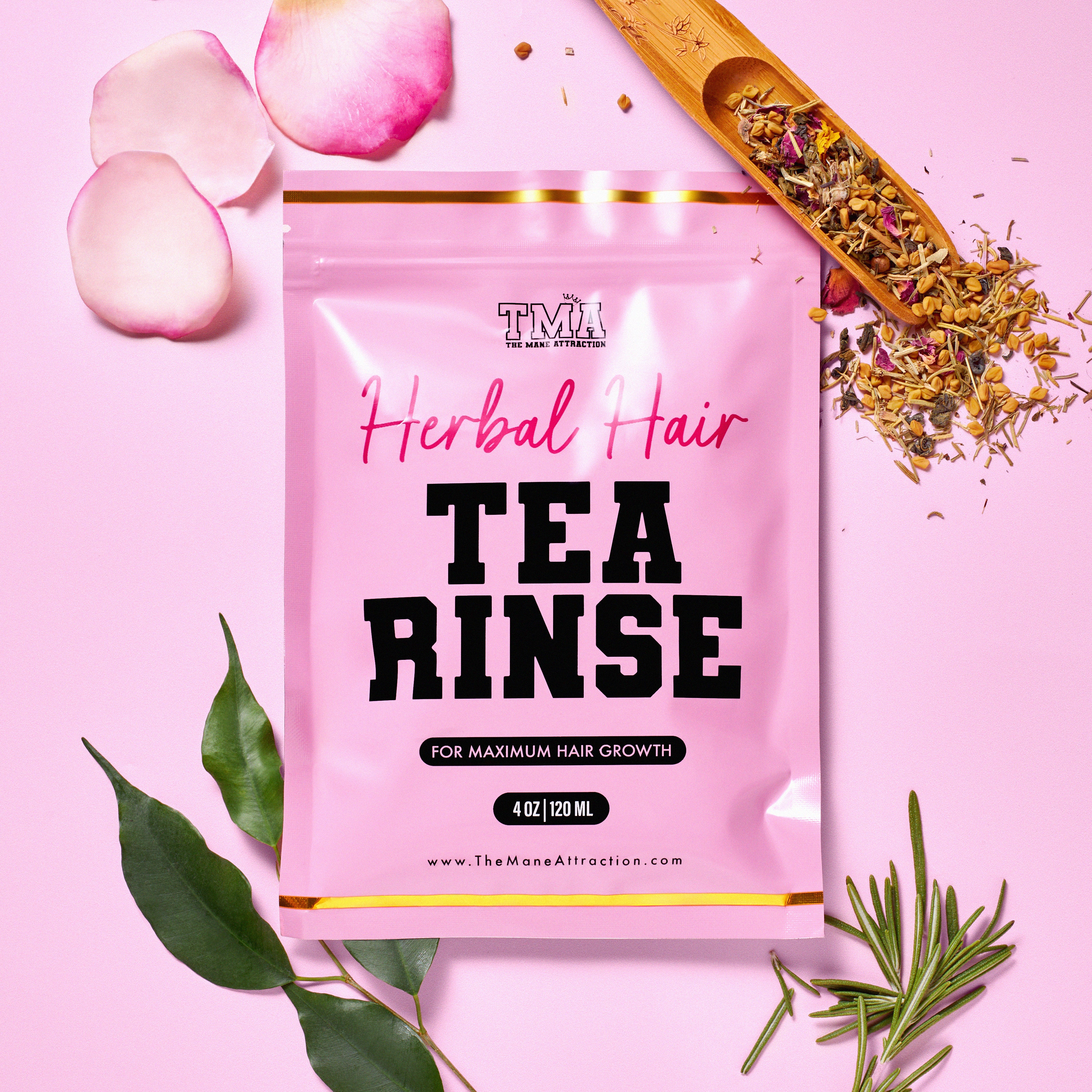 Herbal Hair Growth Tea Rinse - The Mane Attraction