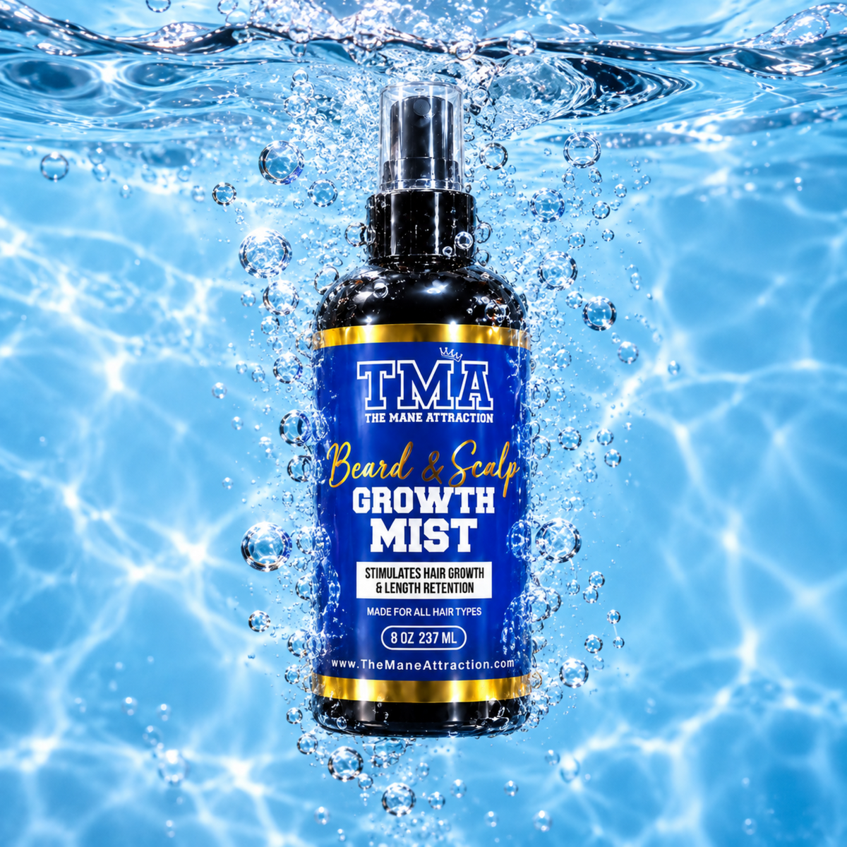 Beard & Scalp Growth Mist - The Mane Attraction