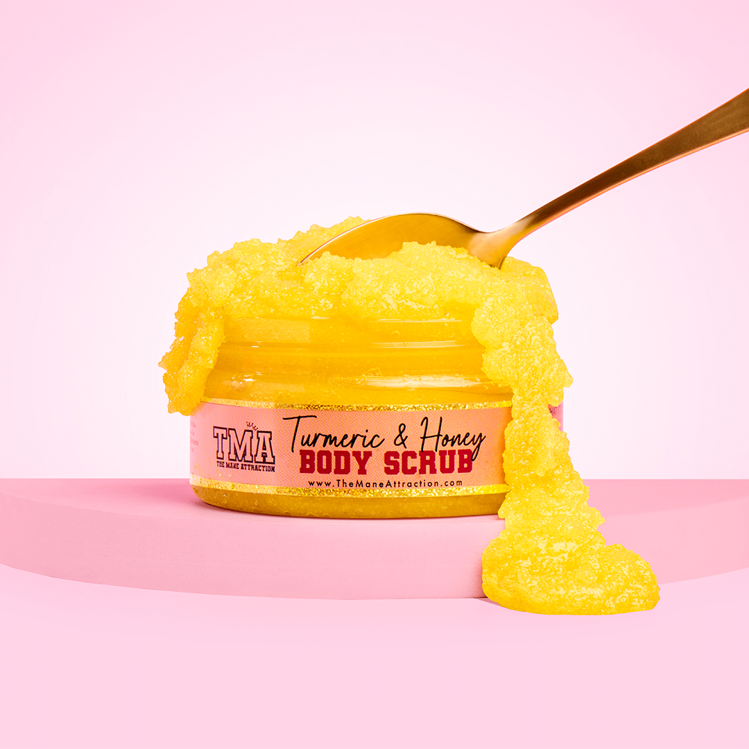 Turmeric & Honey Body Scrub - The Mane Attraction