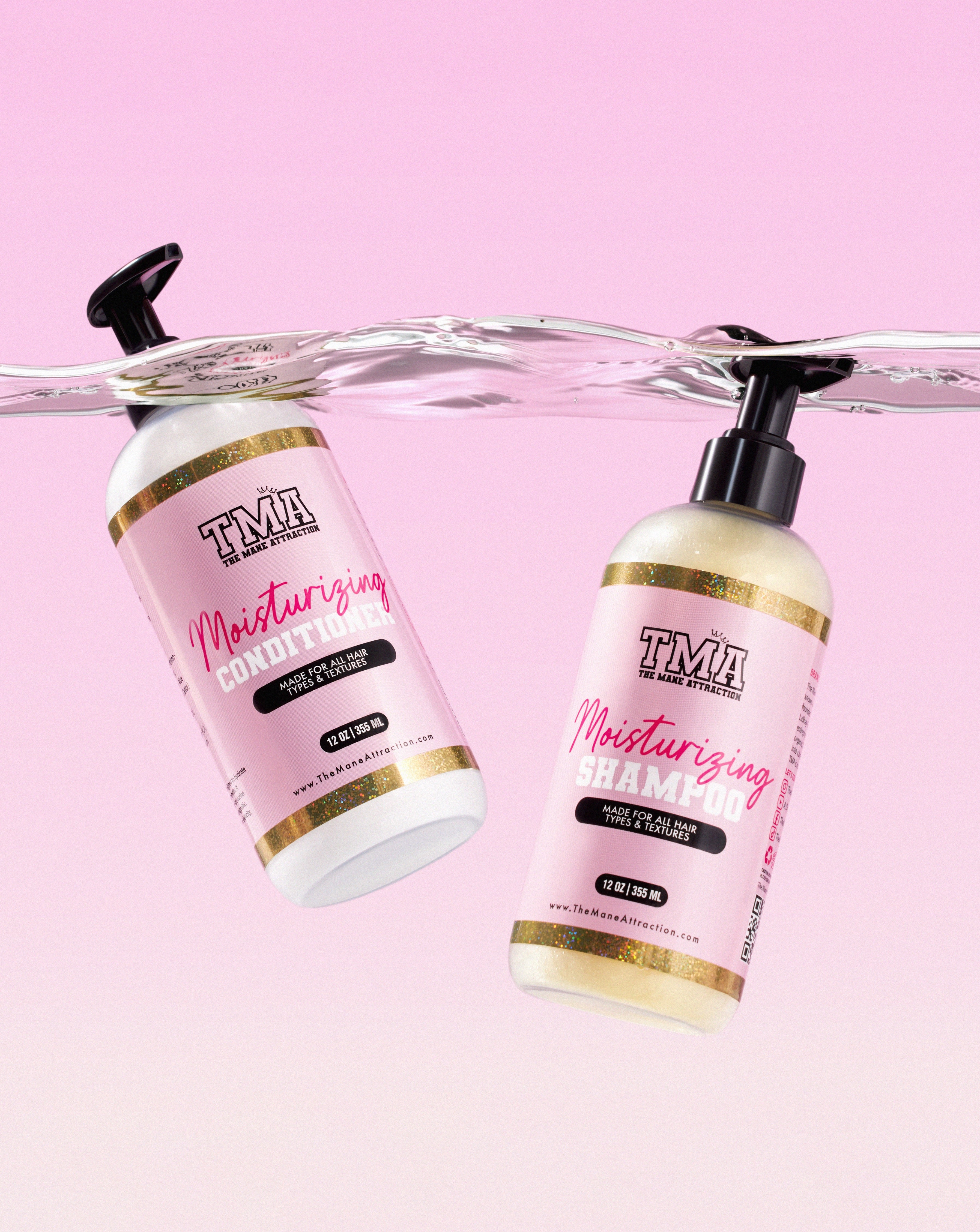 Moisturizing Shampoo/Conditioner Duo - The Mane Attraction