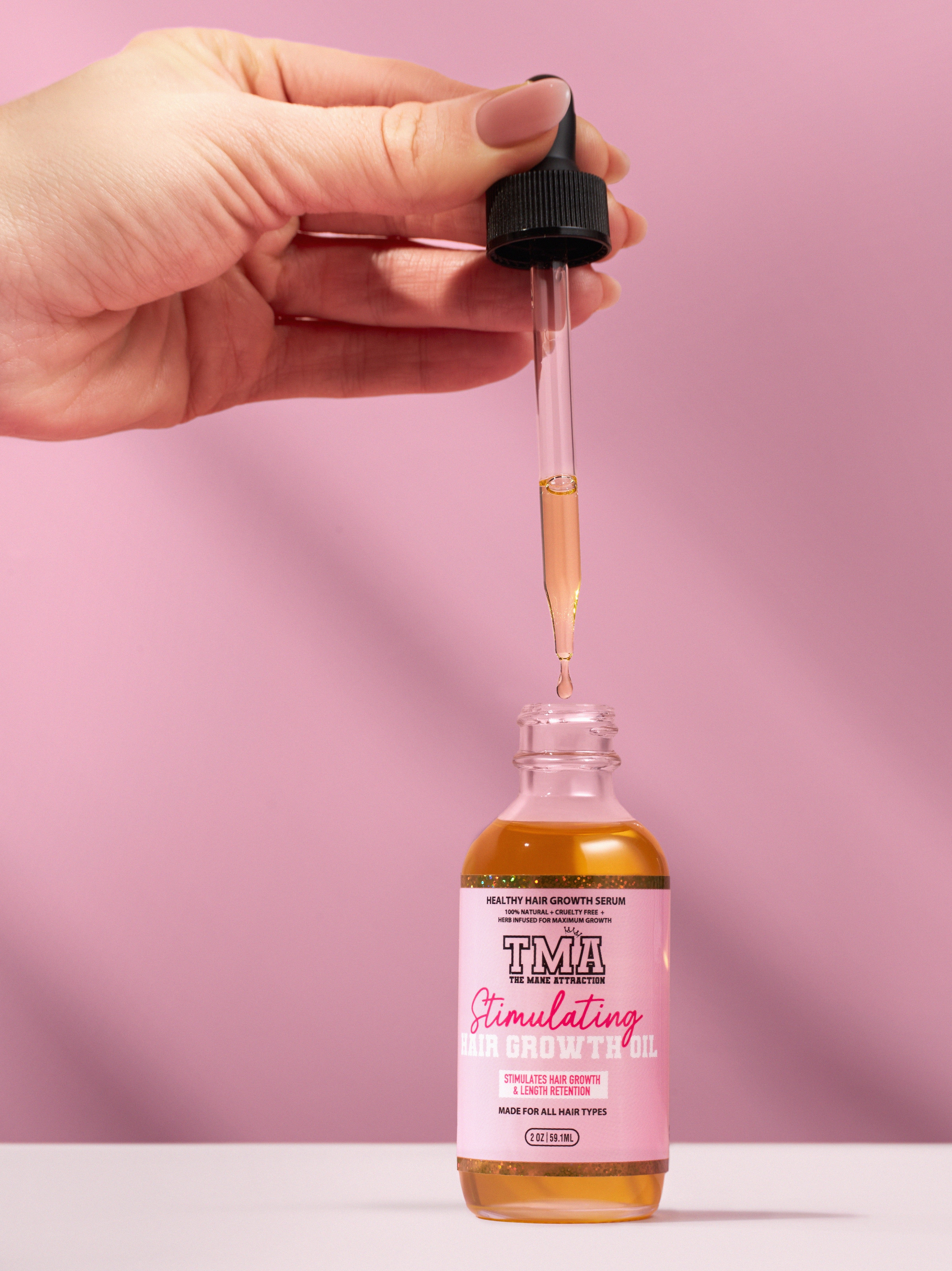 Stimulating Hair Growth Oil - The Mane Attraction