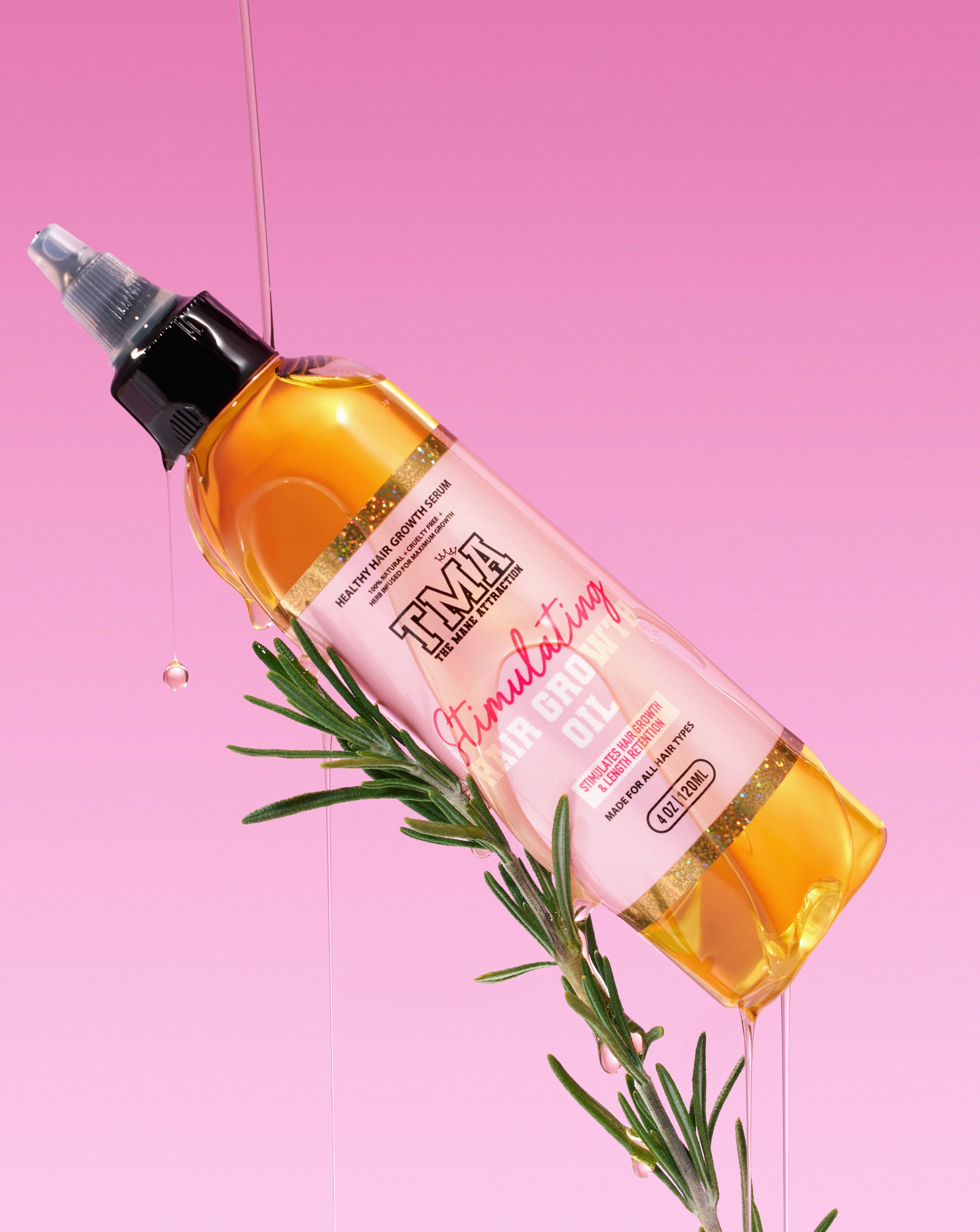 Jumbo Stimulating Hair Growth Oil - The Mane Attraction