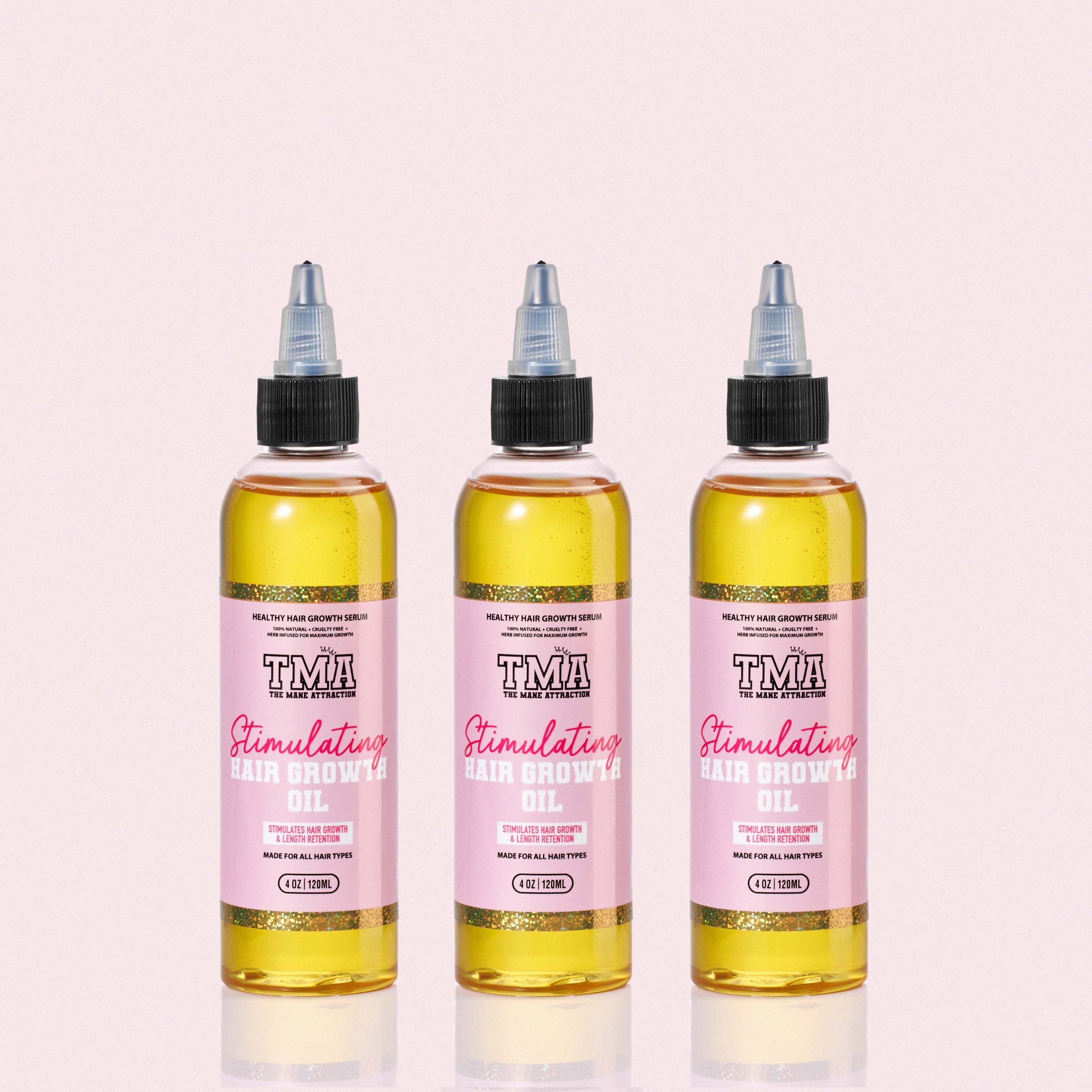 Jumbo Stimulating Hair Growth Oil 3-In-1 Bundle - The Mane Attraction