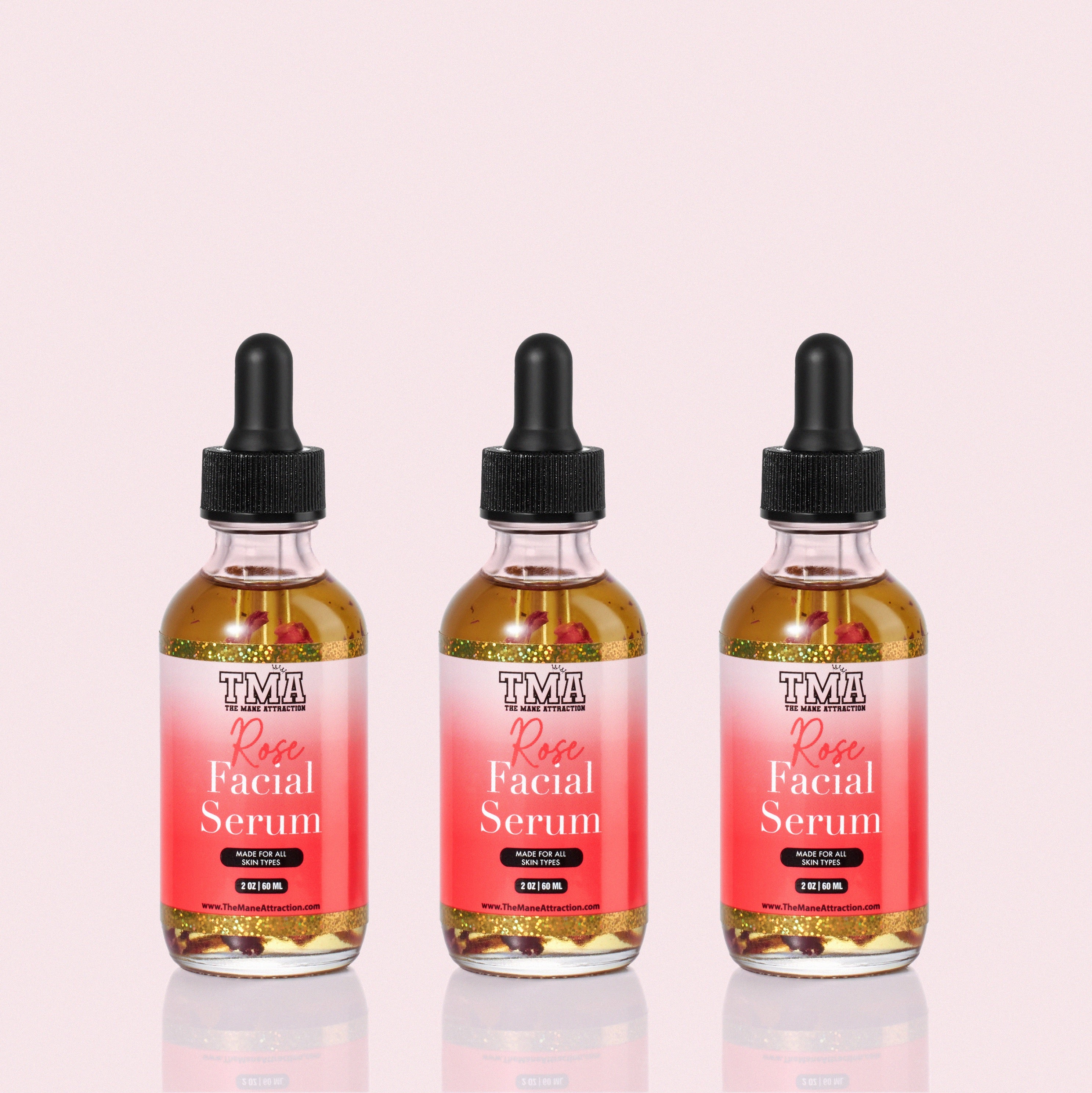 Rosé Facial Serum 3-In-1 Bundle - The Mane Attraction