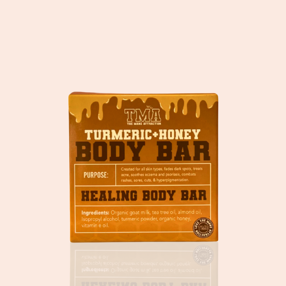 Turmeric + Honey Healing Body Bar - The Mane Attraction