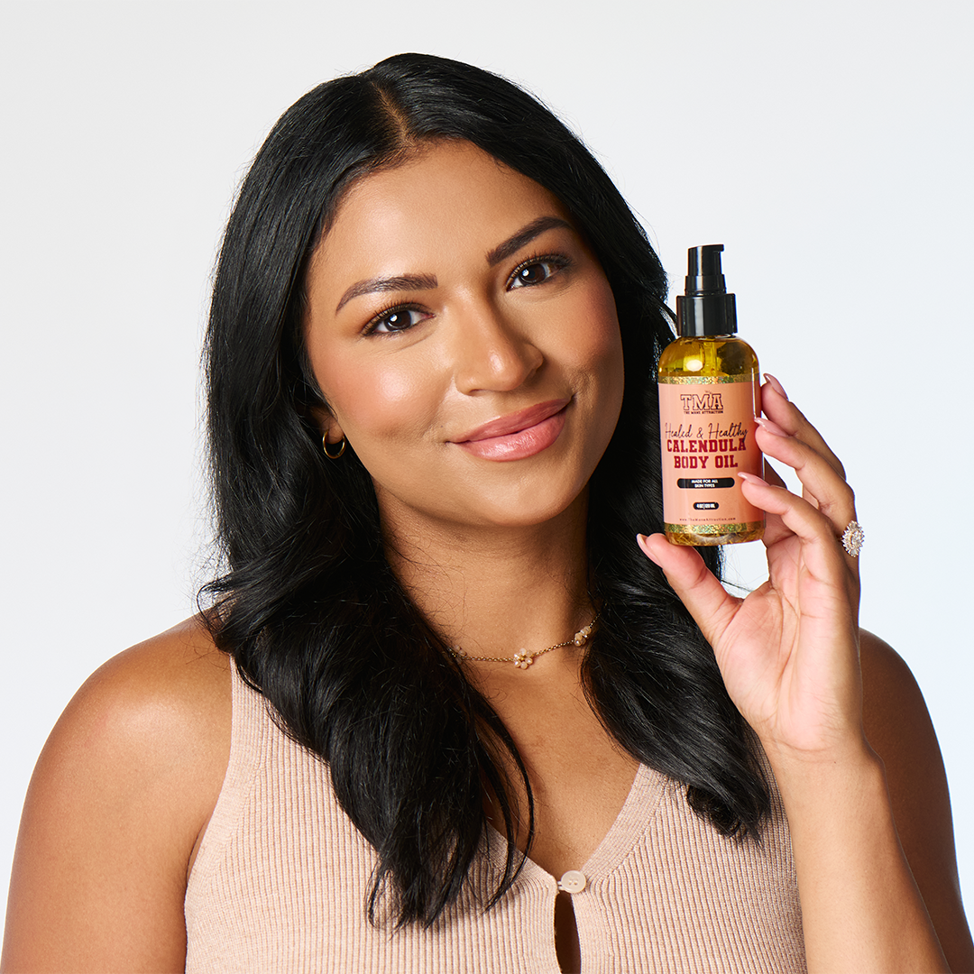 Healed & Healthy Calendula Body Oil - The Mane Attraction