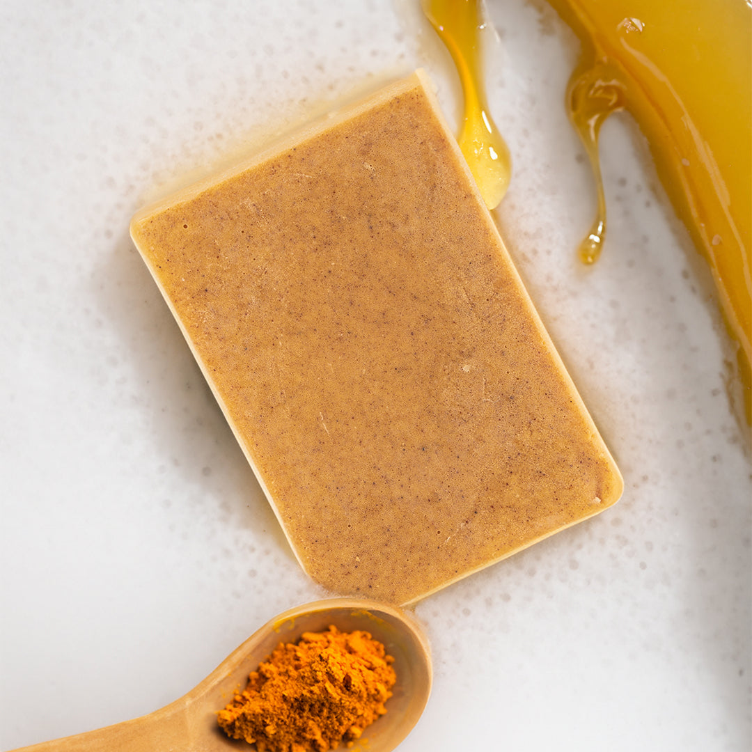 Turmeric + Honey Facial Cleansing Bar - The Mane Attraction