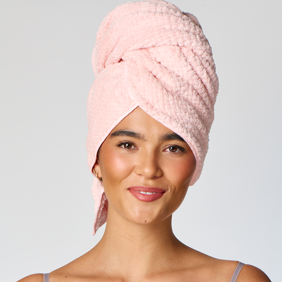 Microfiber Hair Towel & Turban - The Mane Attraction