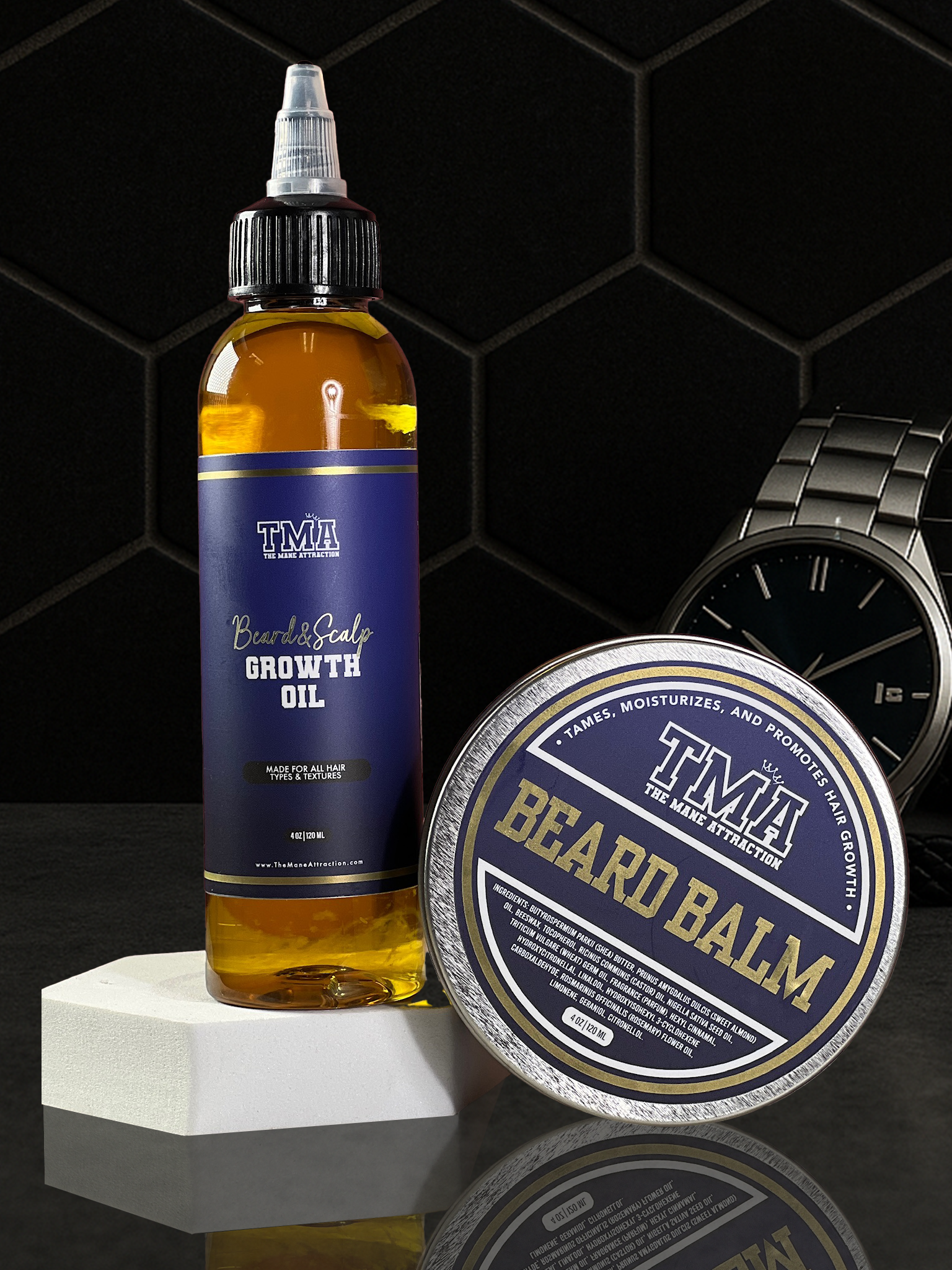 Beard Growth Bundle - The Mane Attraction