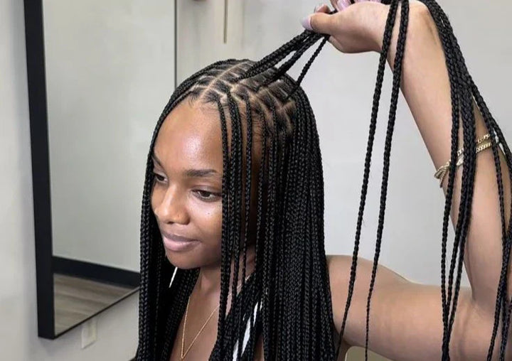 Tired of Cutting Your Braids Too Long When You Take Them Down? Here’s How to Get the Most Growth Out of Your Protective Styles