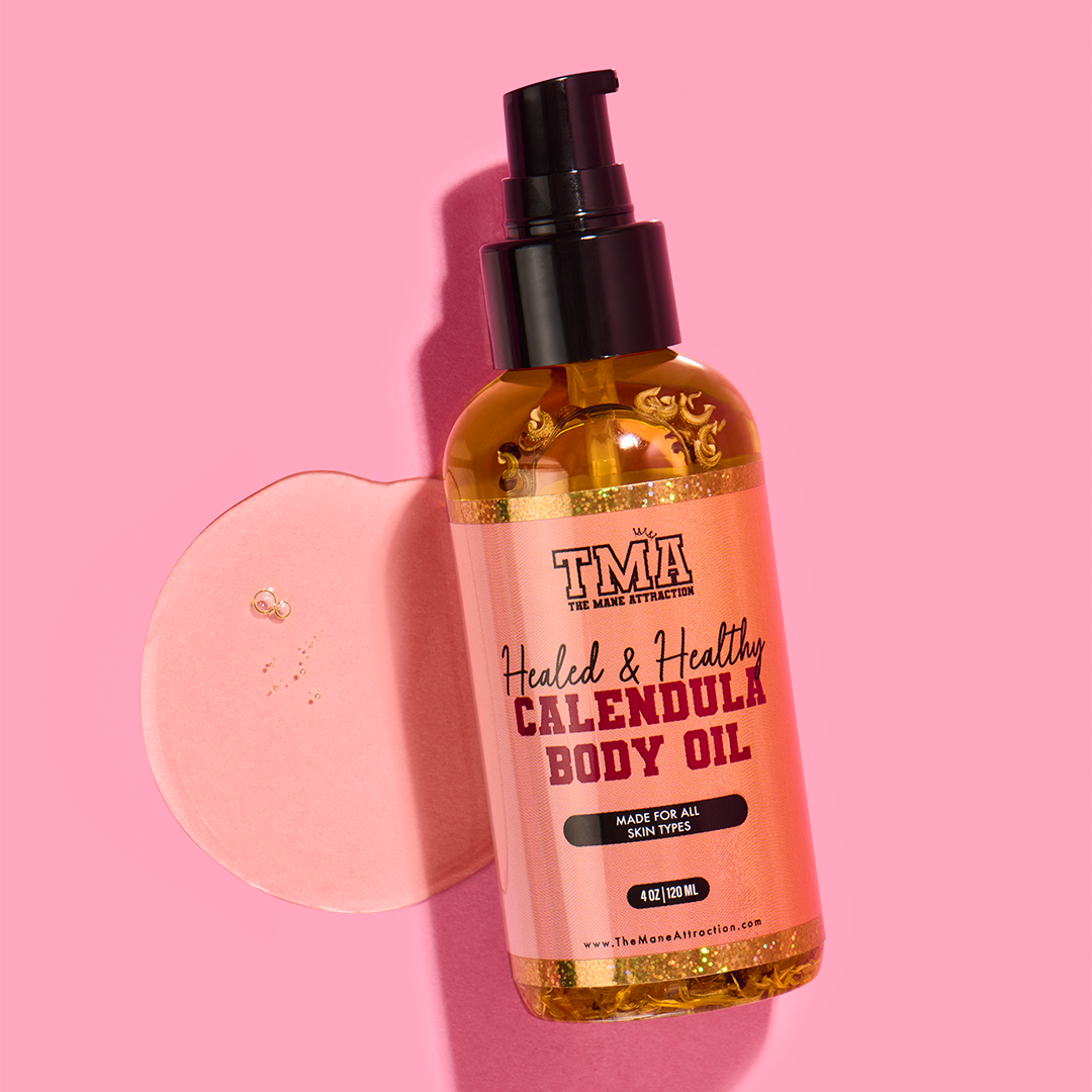 Healed & Healthy Calendula Body Oil - The Mane Attraction