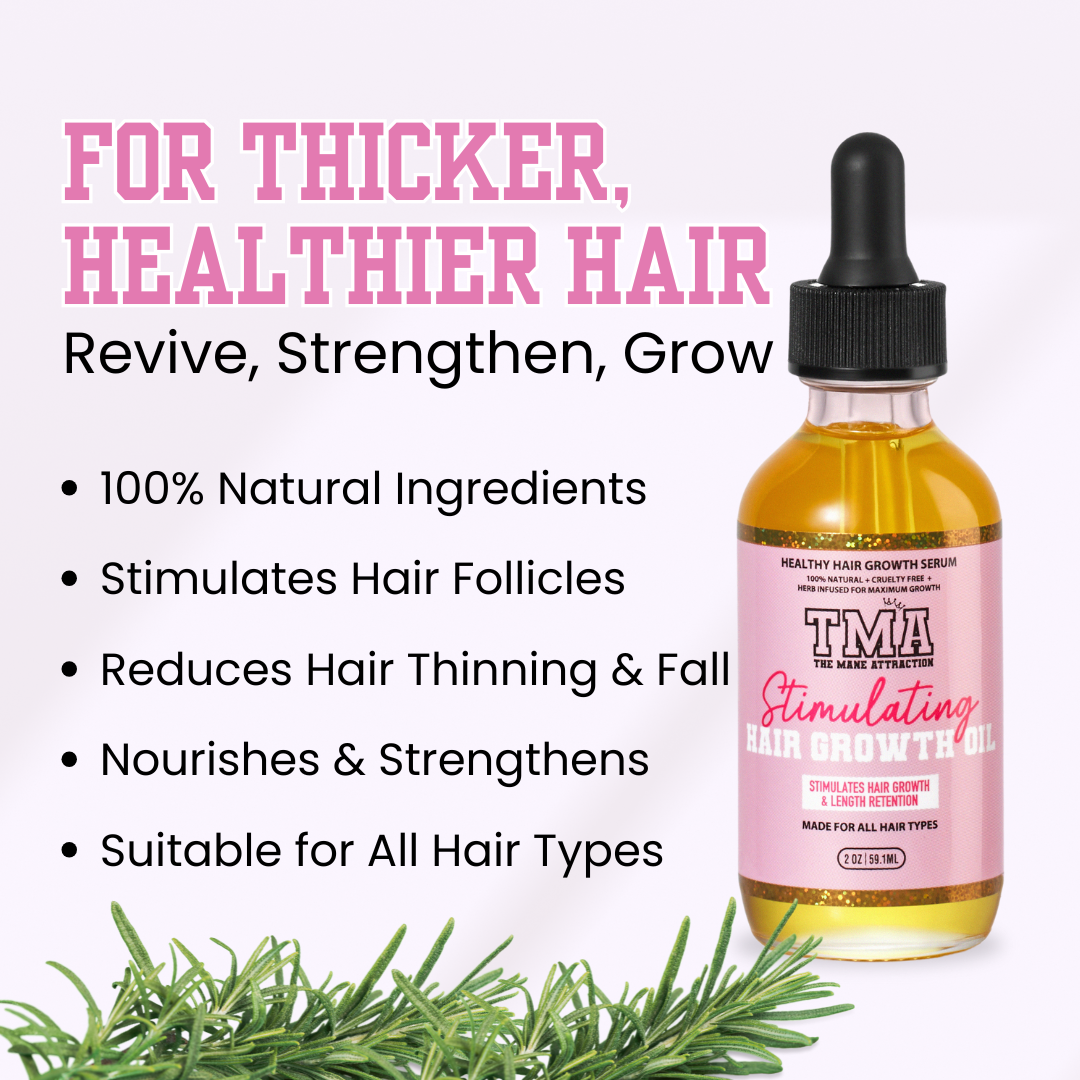 Stimulating Hair Growth Oil - The Mane Attraction