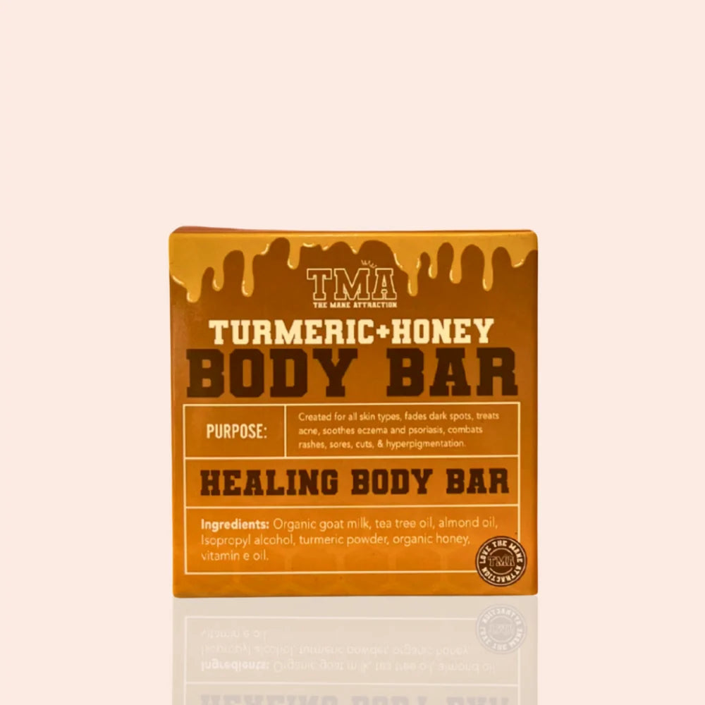Turmeric + Honey Healing Body Bar - The Mane Attraction