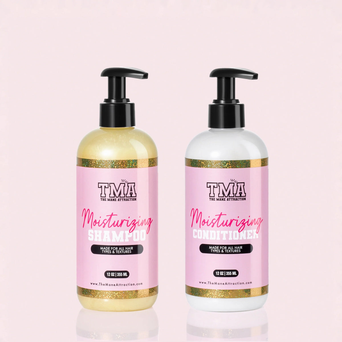 Moisturizing Shampoo & Conditioner Duo - The Mane Attraction