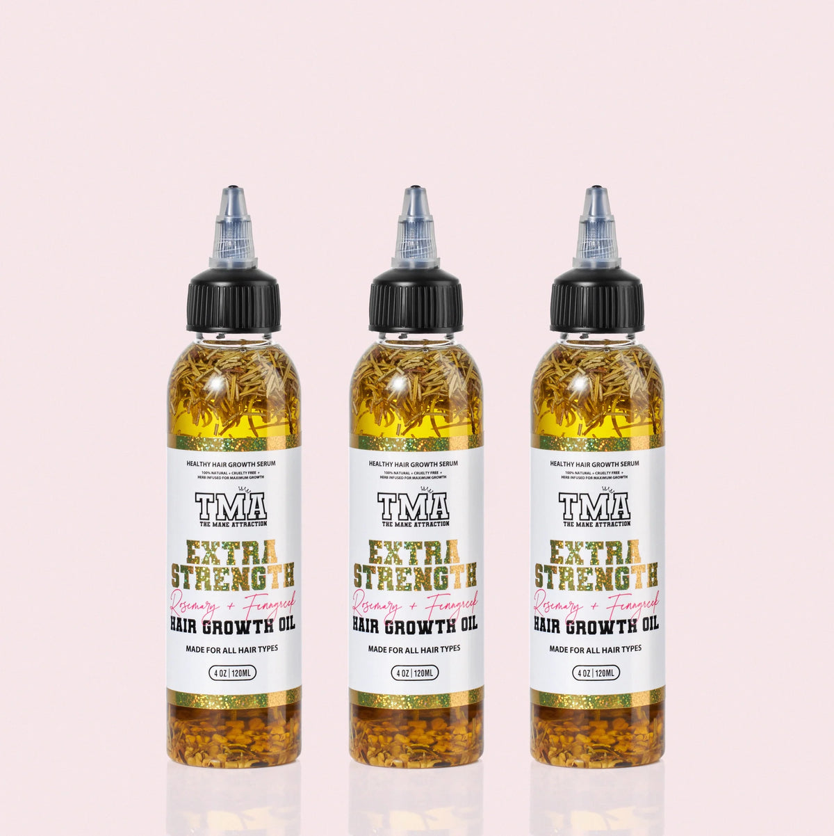 Jumbo Extra Strength Rosemary + Fenugreek 3-In-1 Bundle - The Mane Attraction