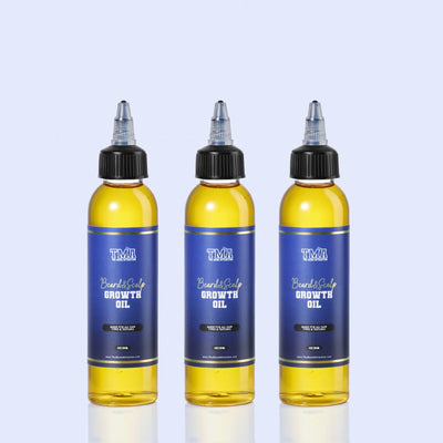 Jumbo Beard & Scalp Stimulating Growth Oil 3-In-1 Bundle - The Mane Attraction