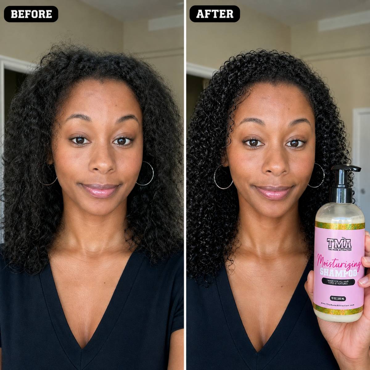 Moisturizing Shampoo & Conditioner Duo - The Mane Attraction