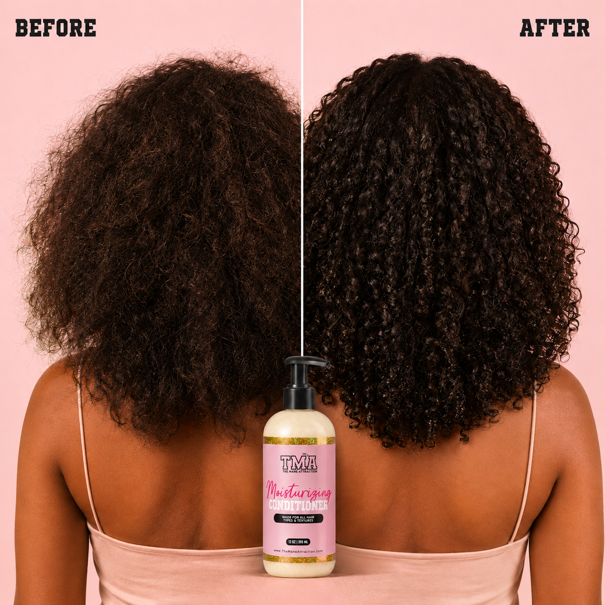 Moisturizing Shampoo & Conditioner Duo - The Mane Attraction