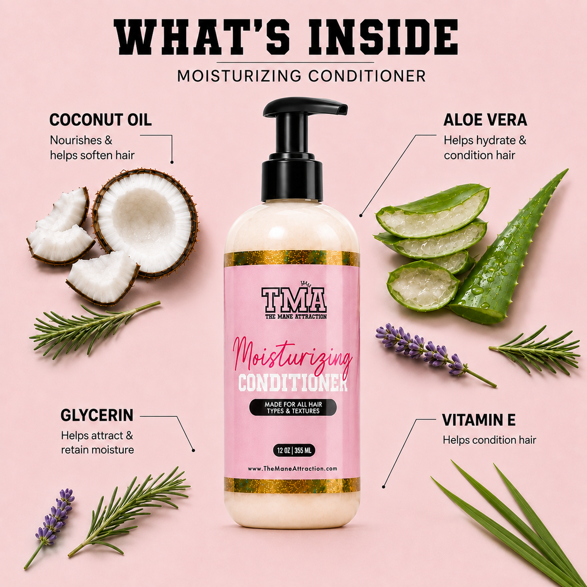 Moisturizing Conditioner - The Mane Attraction