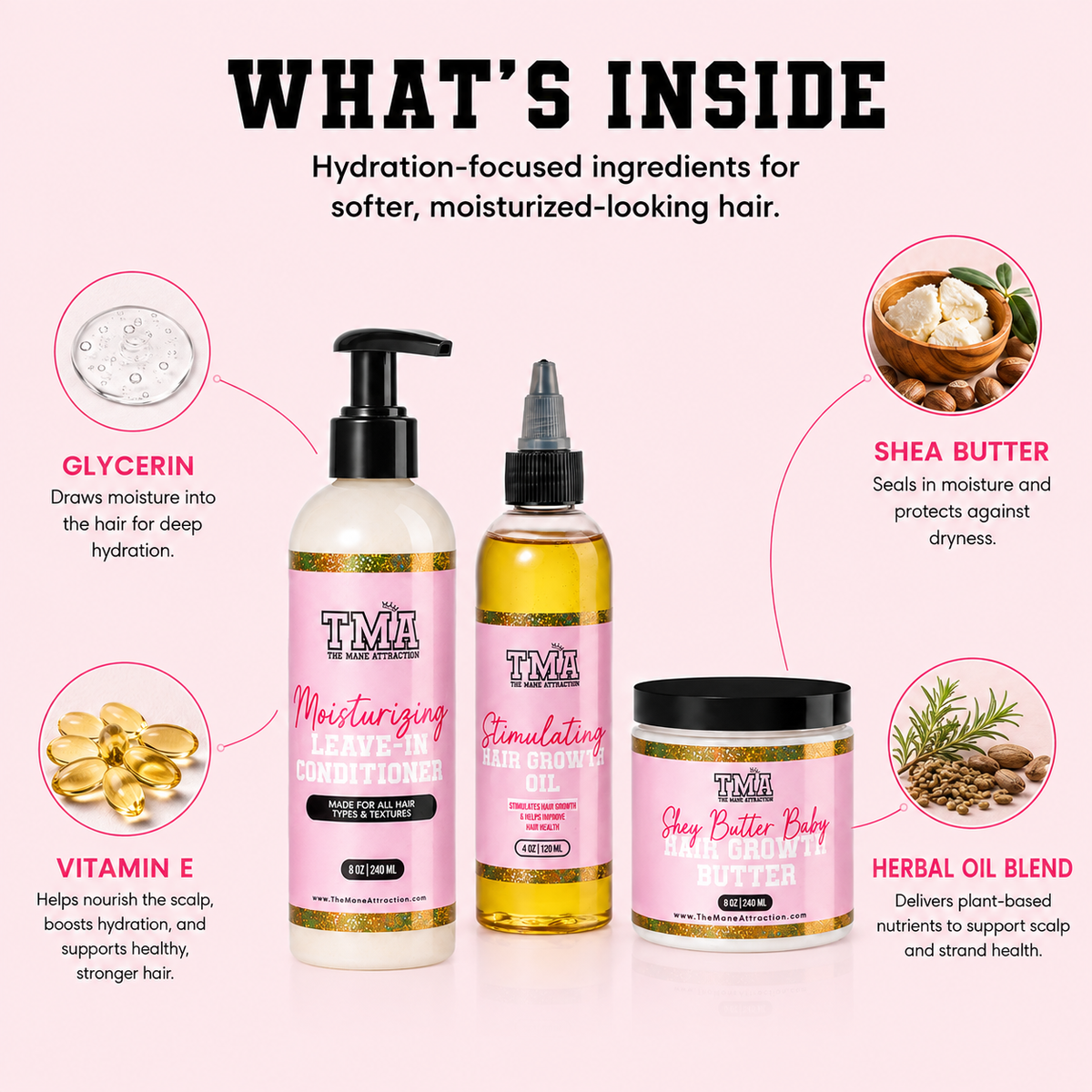 LOC Hydration Bundle - The Mane Attraction