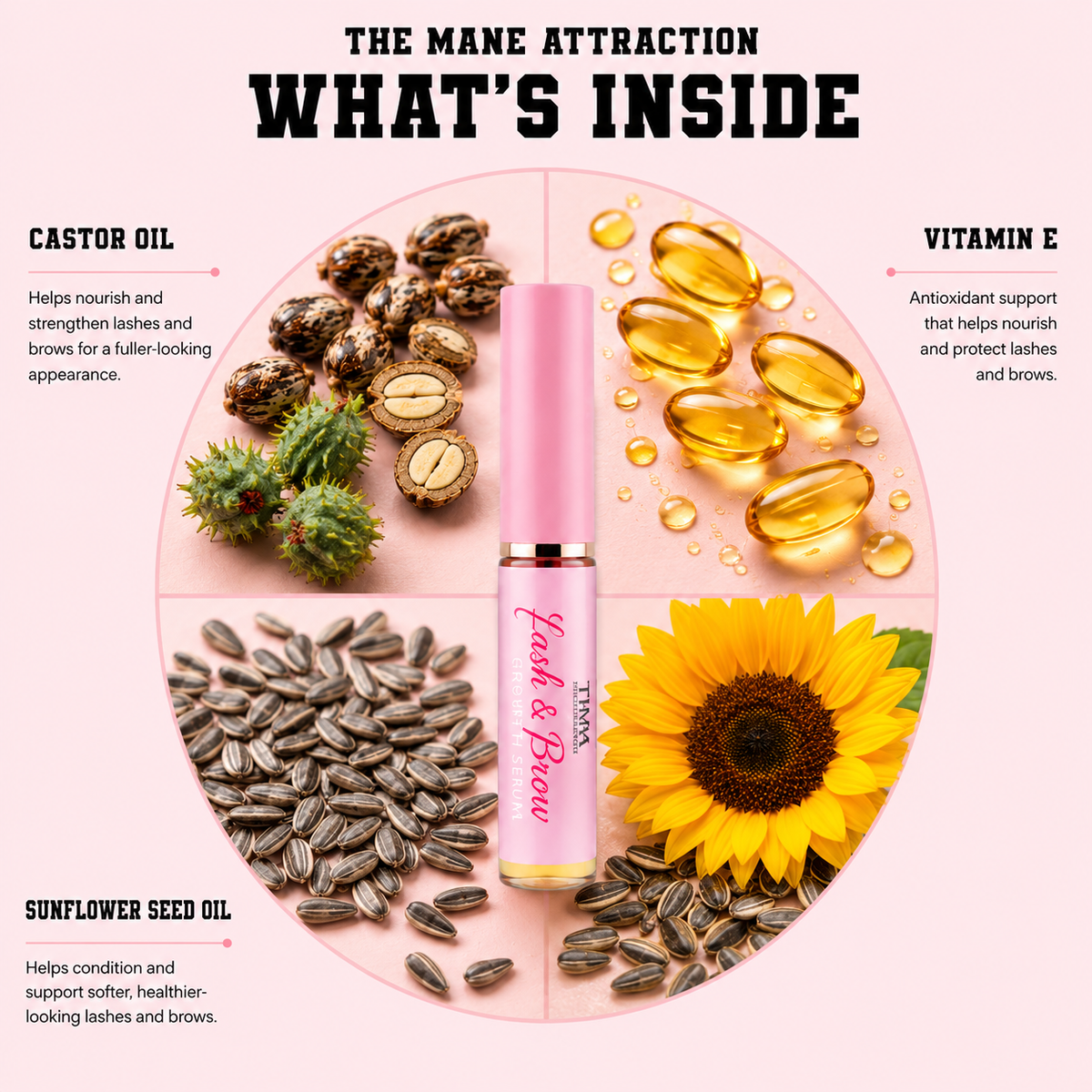 Lash & Brow Growth Serum - The Mane Attraction