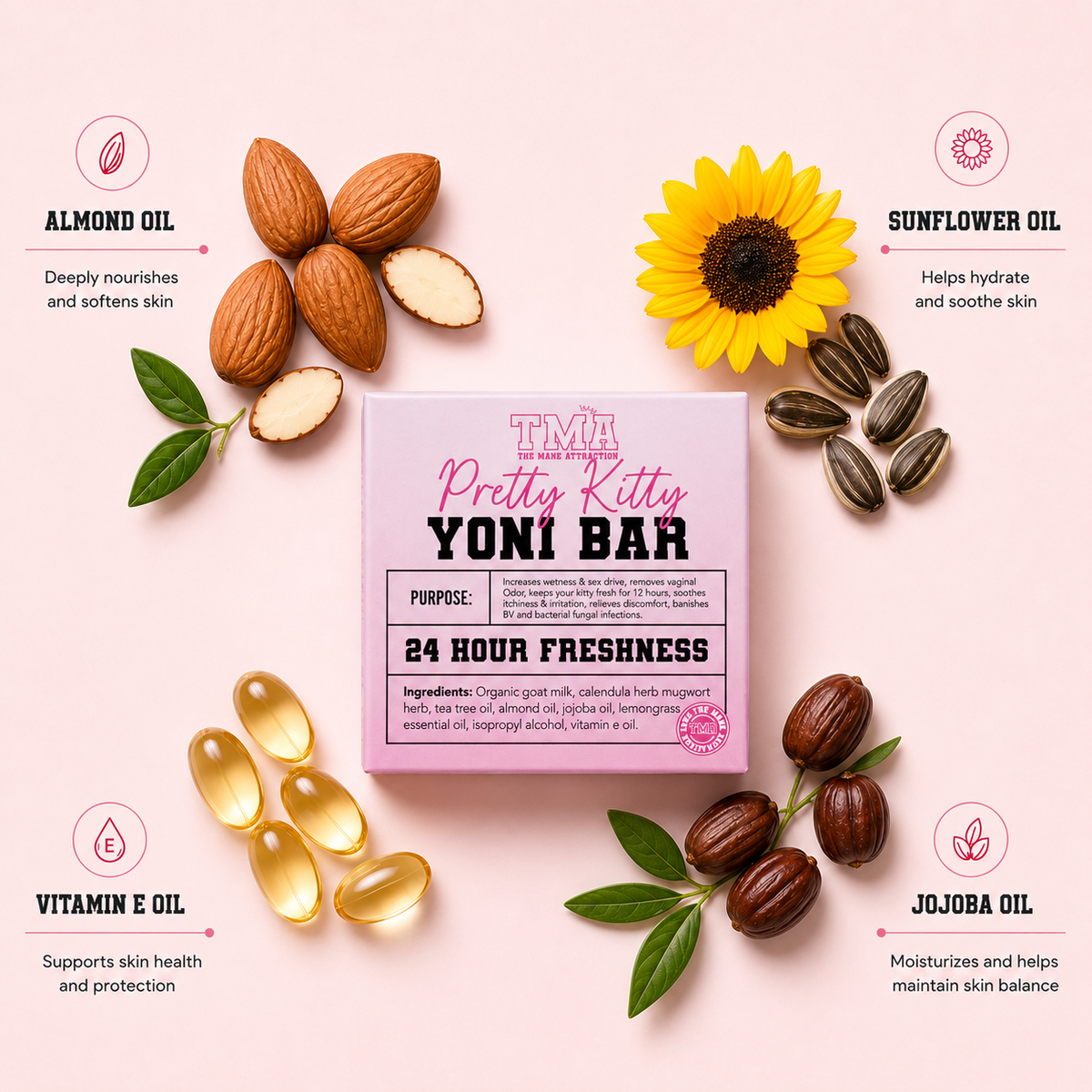 Pretty Kitty Yoni Bar - The Mane Attraction