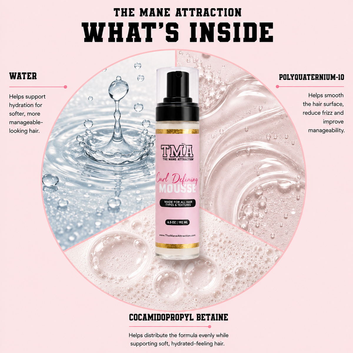 Curl Defining Mousse - The Mane Attraction