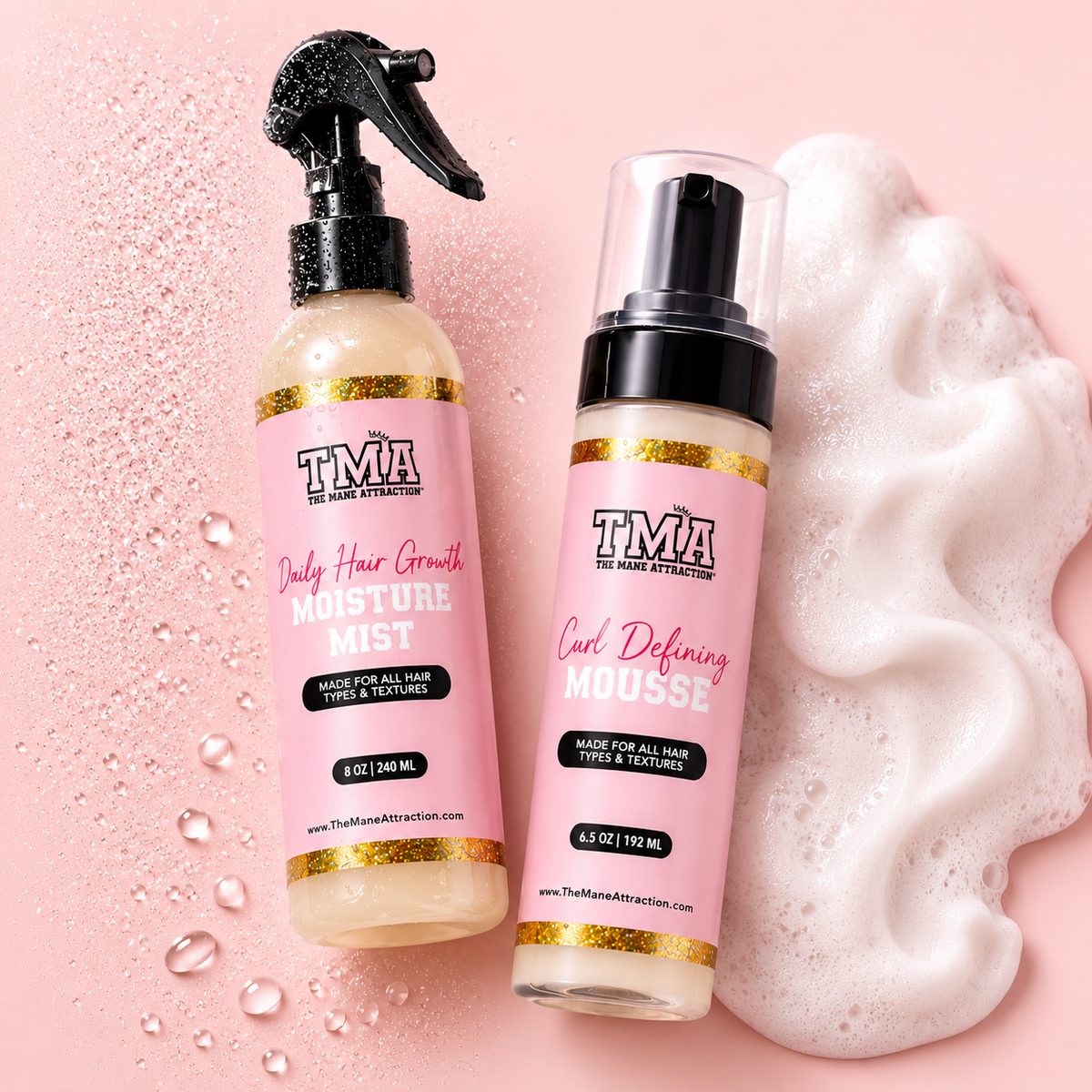 Mist + Mousse Method - The Mane Attraction