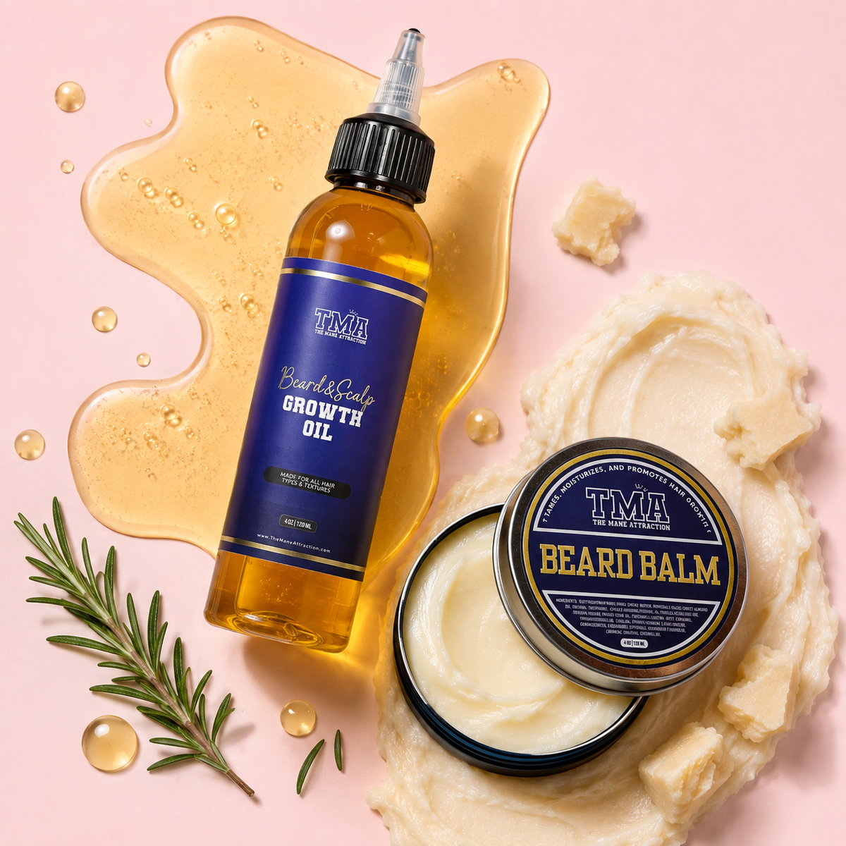 Beard Growth Bundle - The Mane Attraction